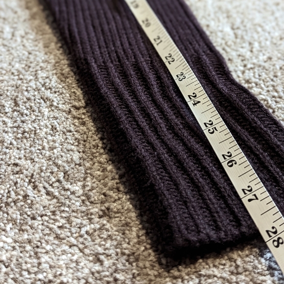 Cardigan Faux Suede, Purple - Picture 9 of 9